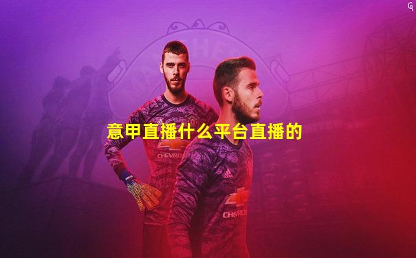 意甲直播什么平台直播的